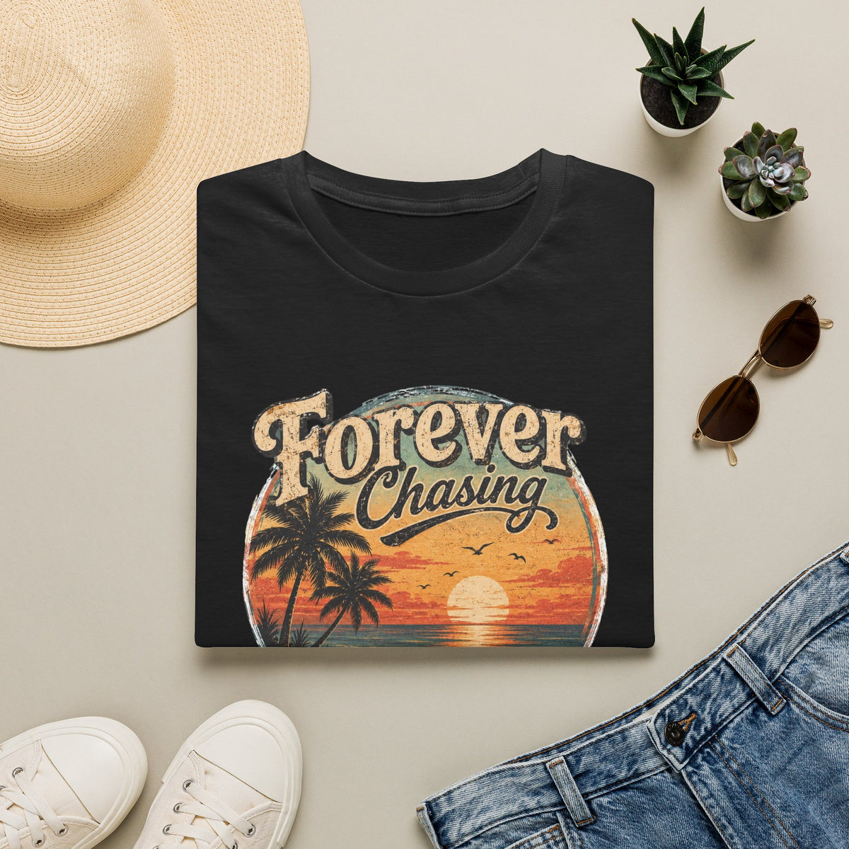 Forever Chasing Sunsets- Beach