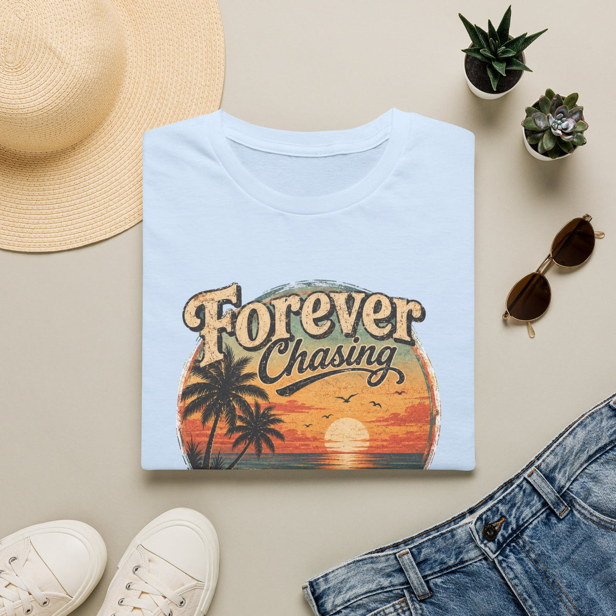 Forever Chasing Sunsets- Beach
