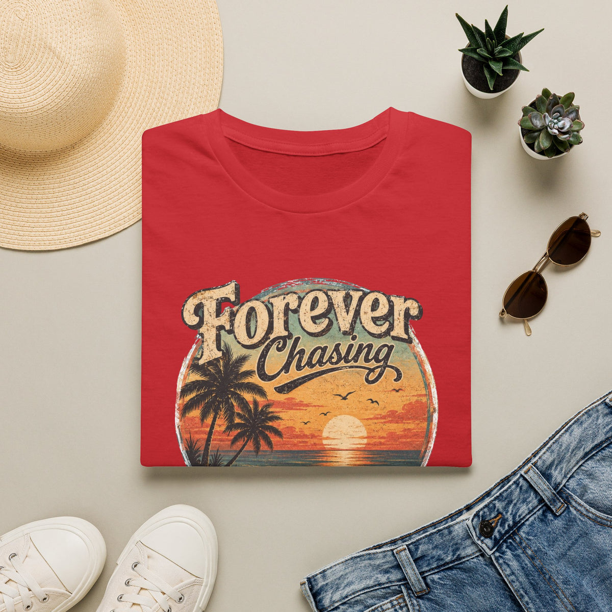 Forever Chasing Sunsets- Beach