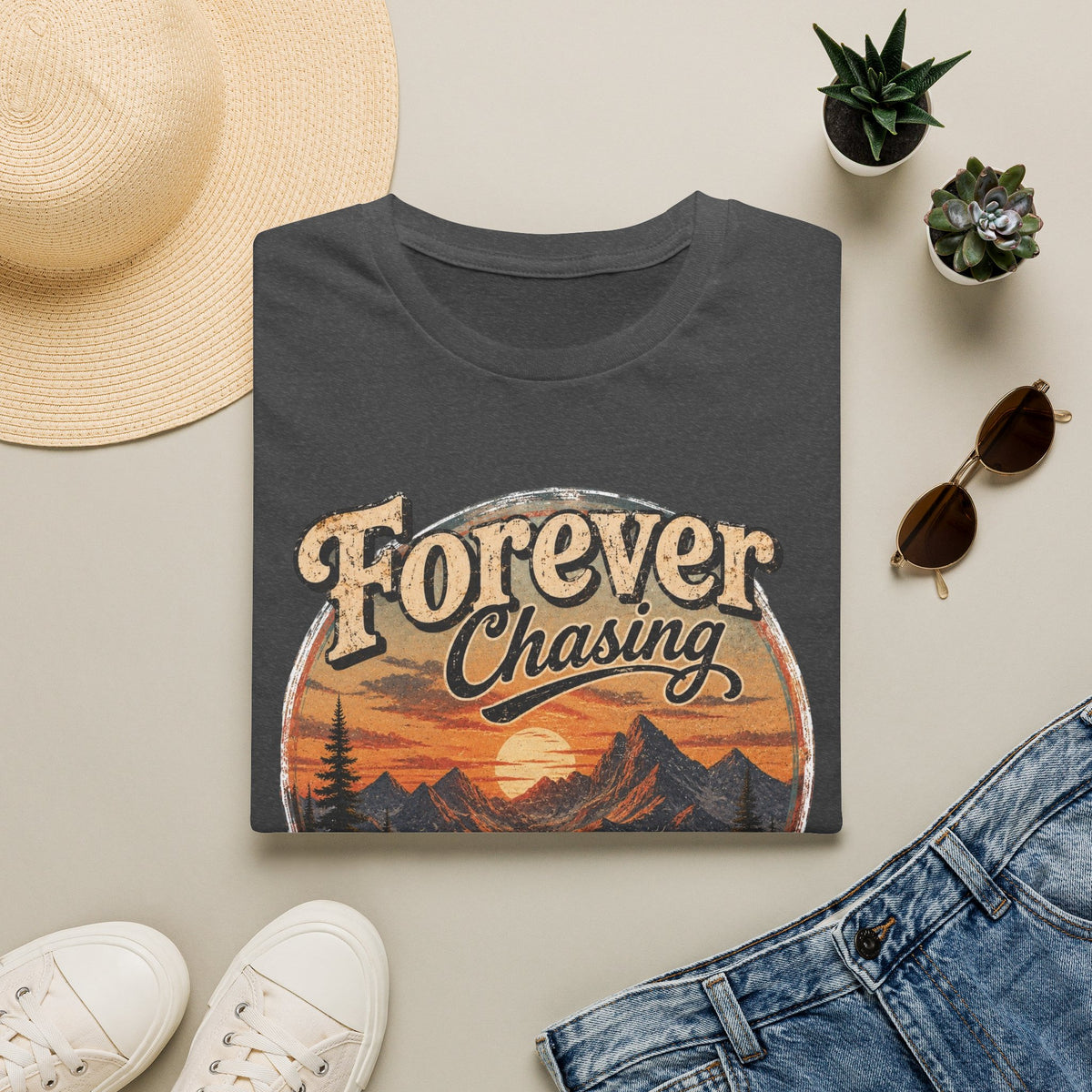 Forever Chasing Sunsets- Mountains