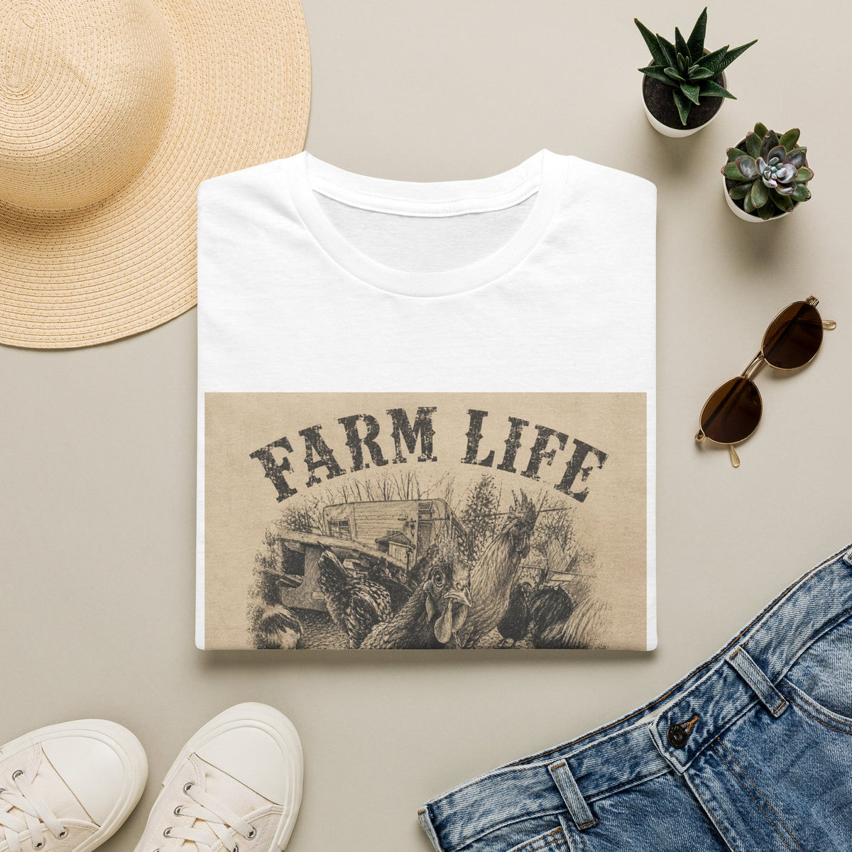 Farm Life Chicken