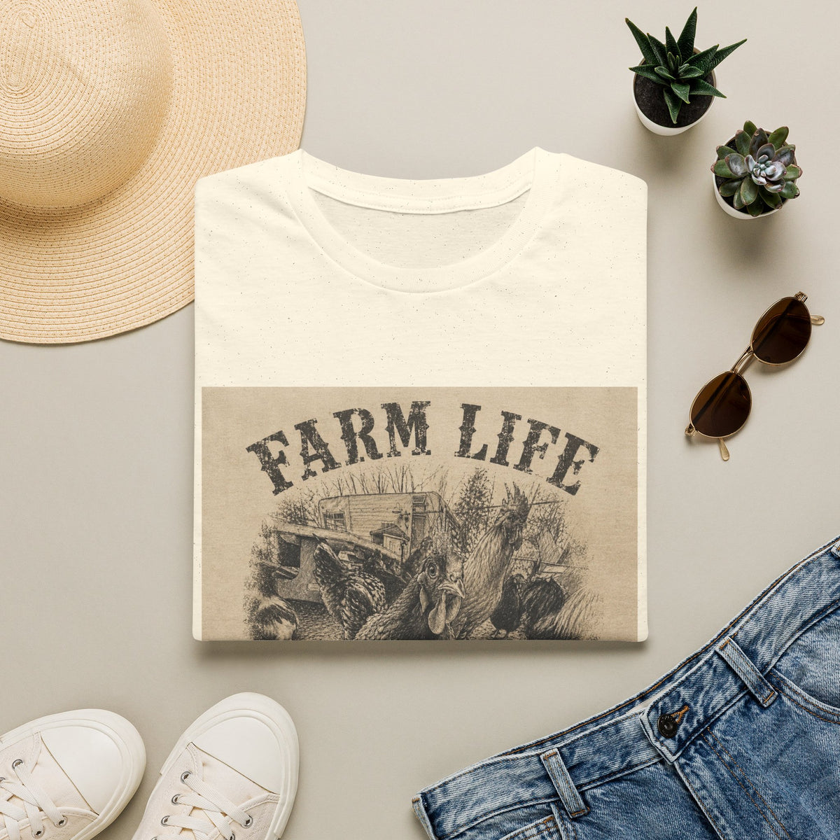 Farm Life Chicken