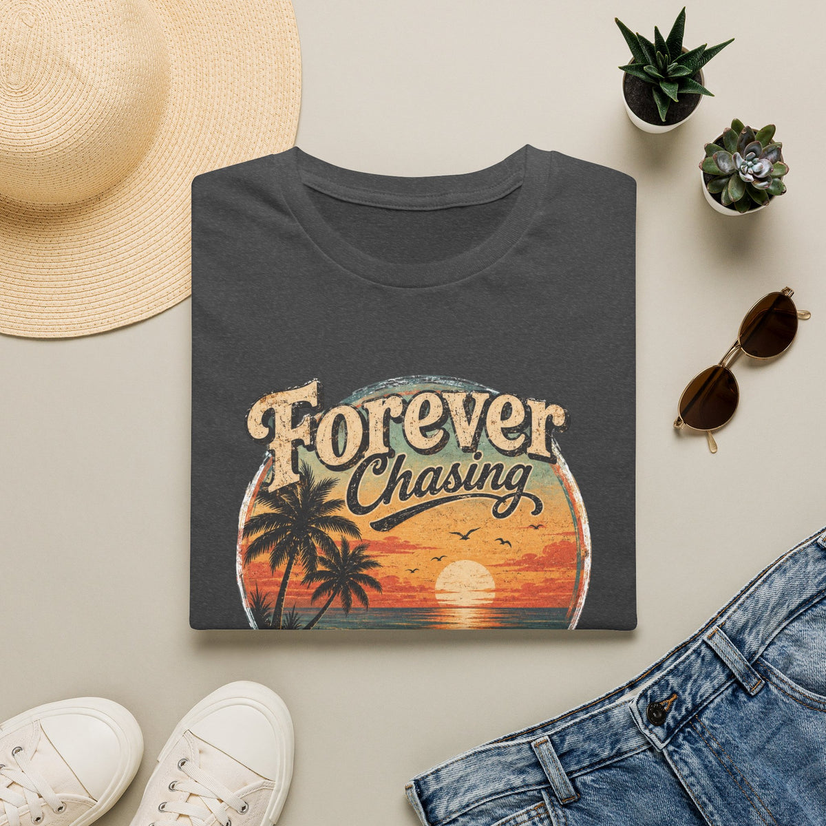 Forever Chasing Sunsets- Beach