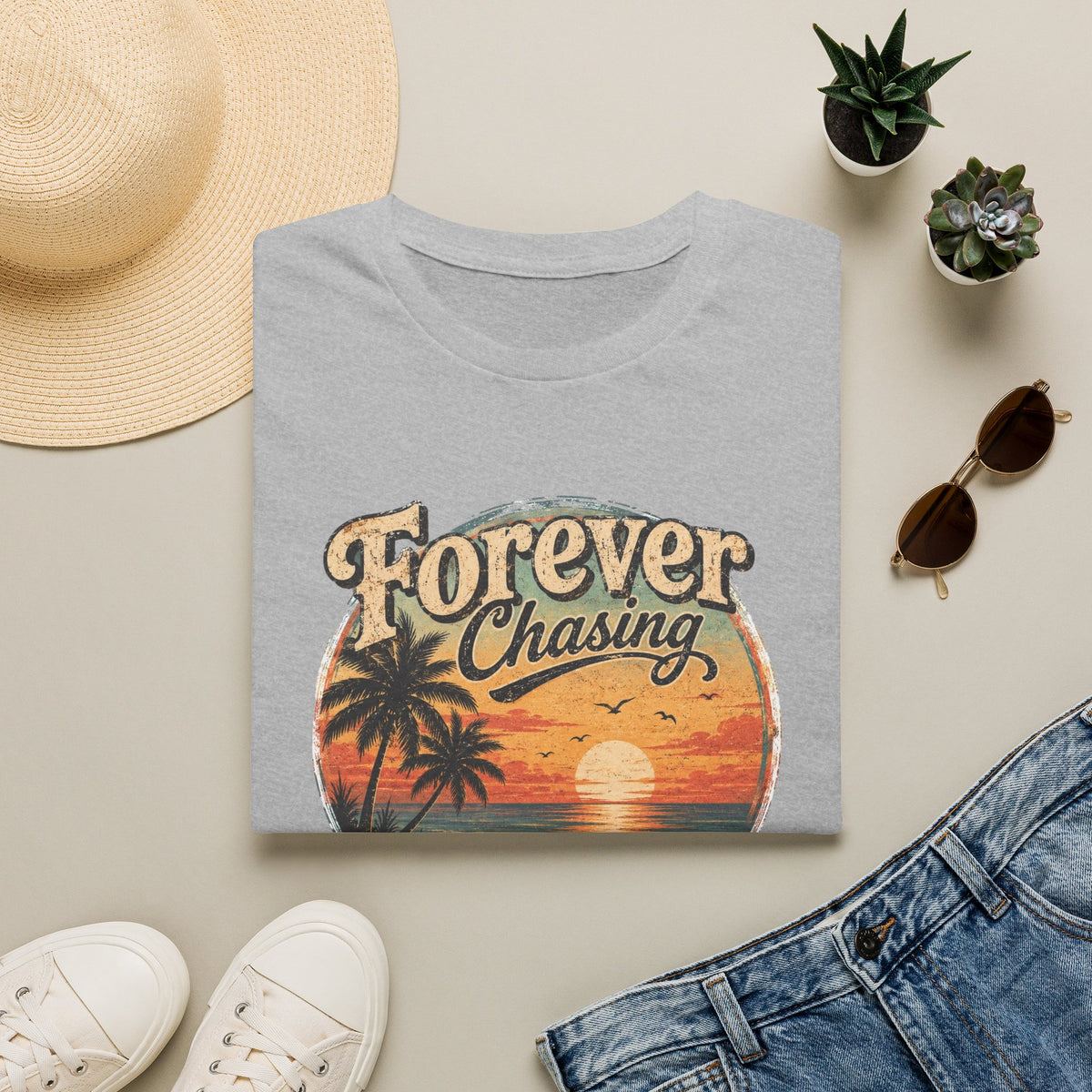 Forever Chasing Sunsets- Beach