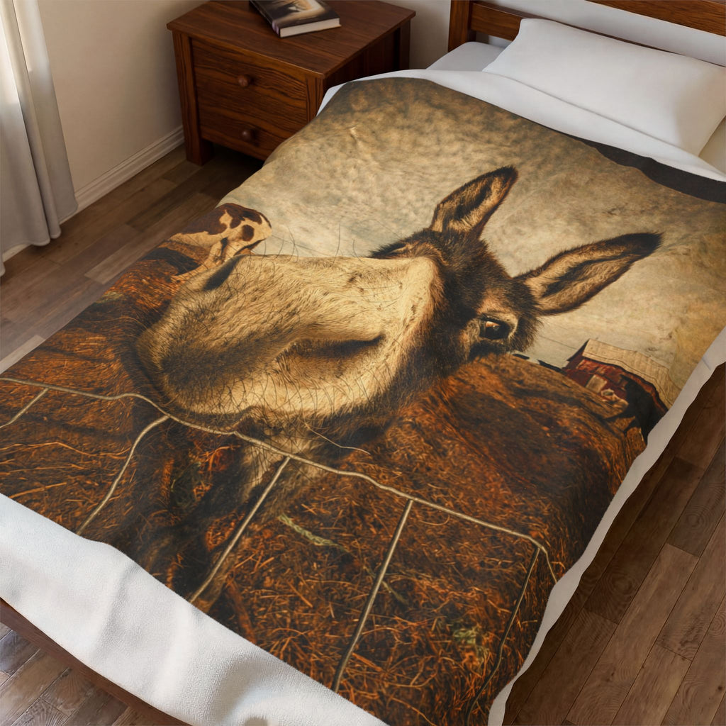 Velveteen Plush Big “ASS” Blanket