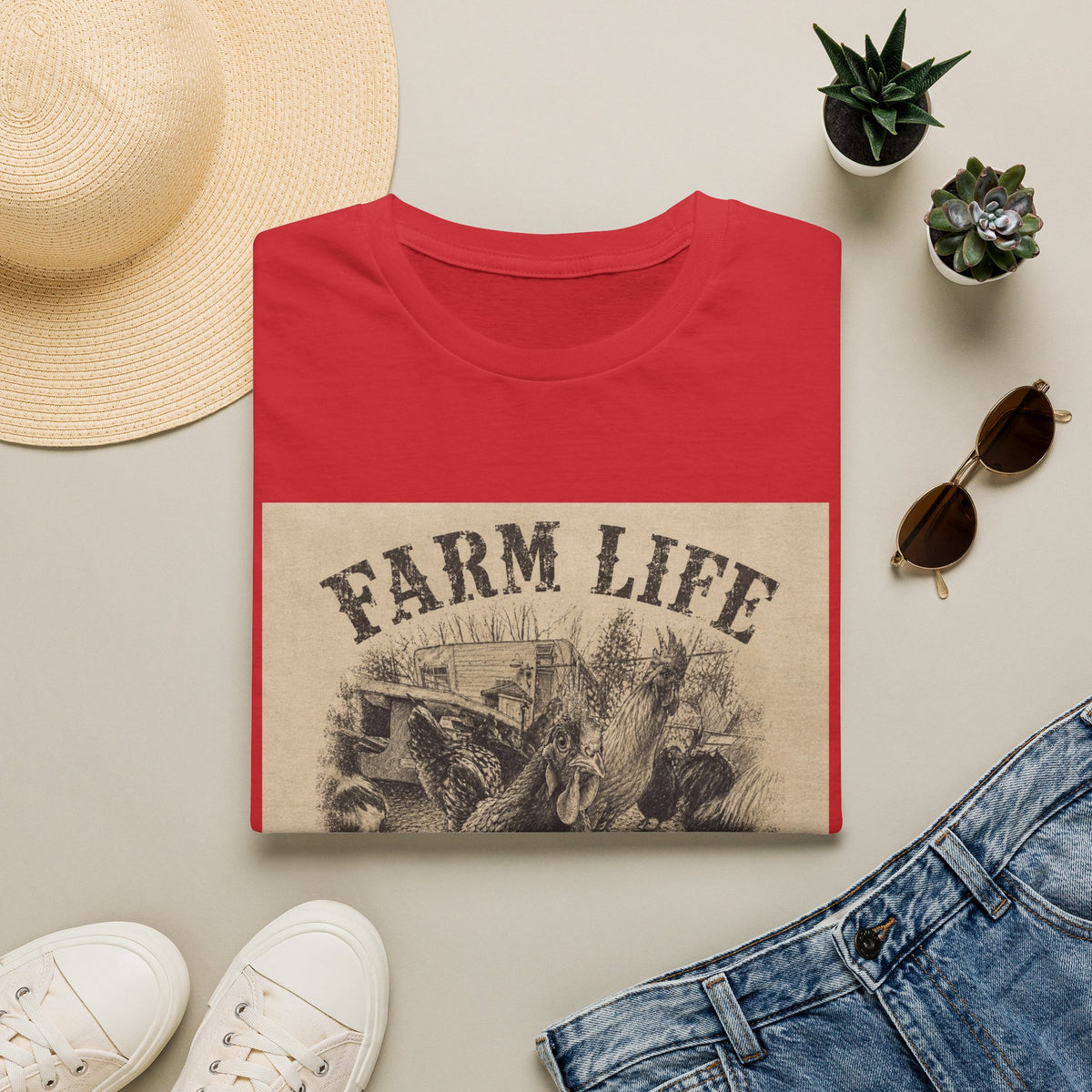 Farm Life Chicken
