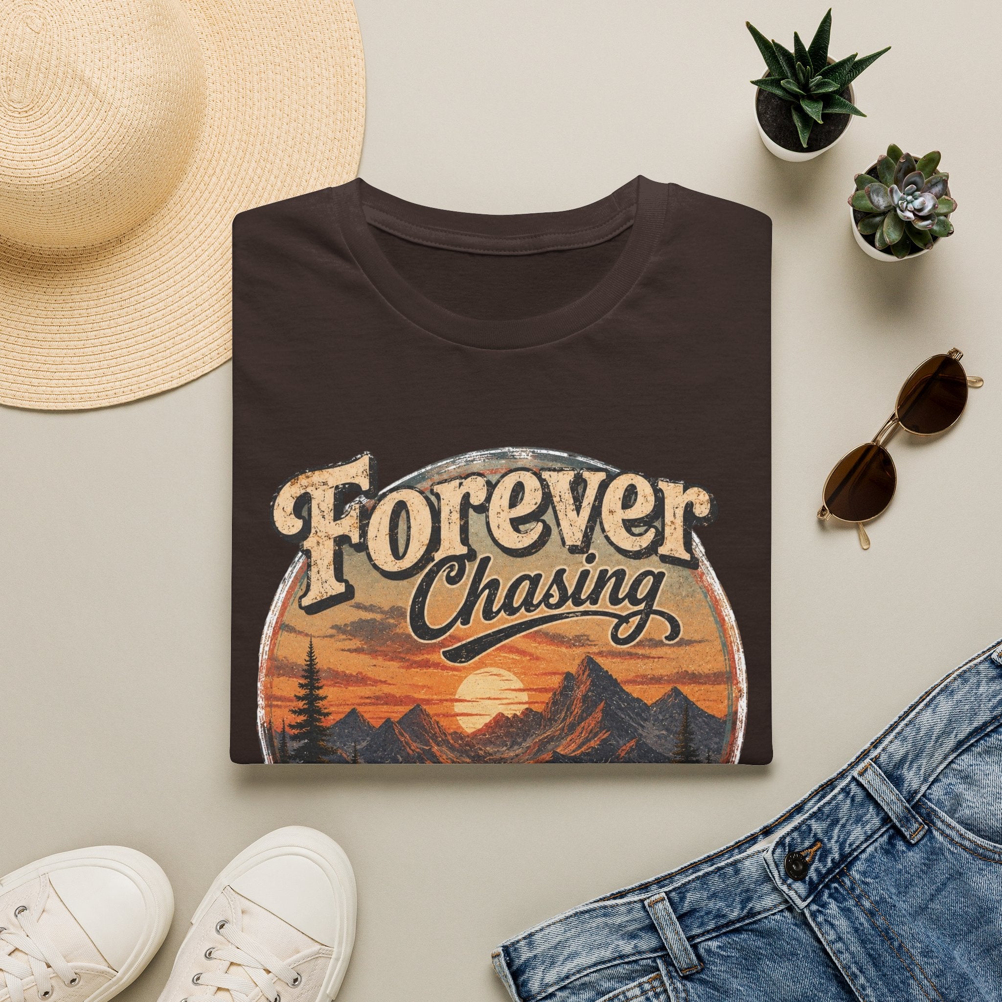 Forever Chasing Sunsets- Mountains