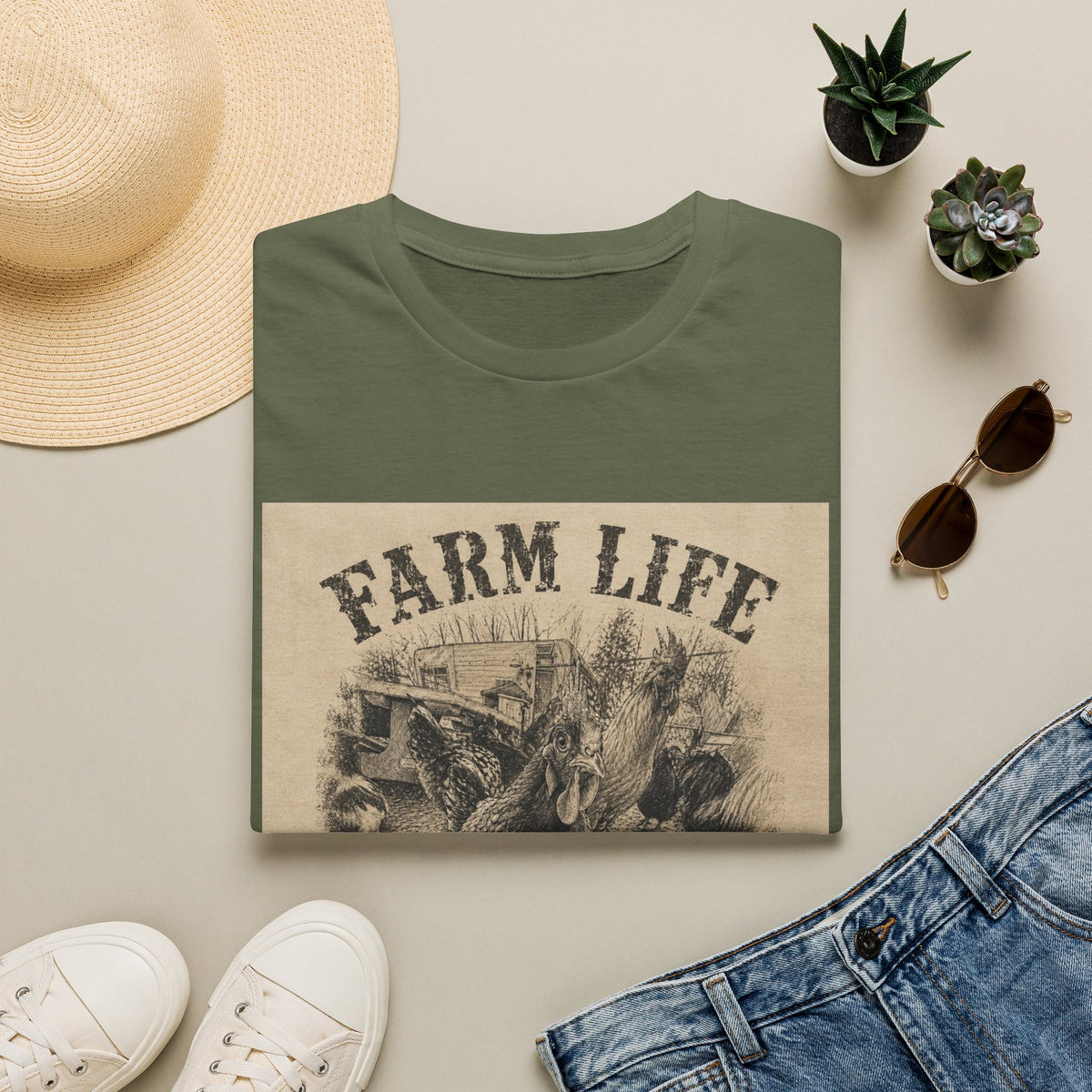 Farm Life Chicken