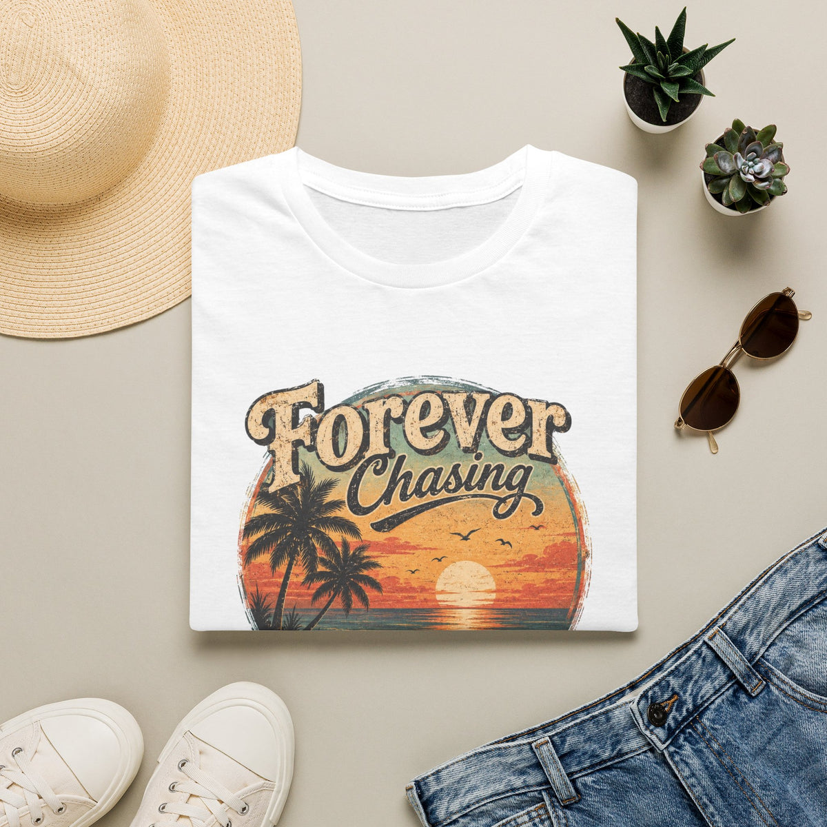 Forever Chasing Sunsets- Beach