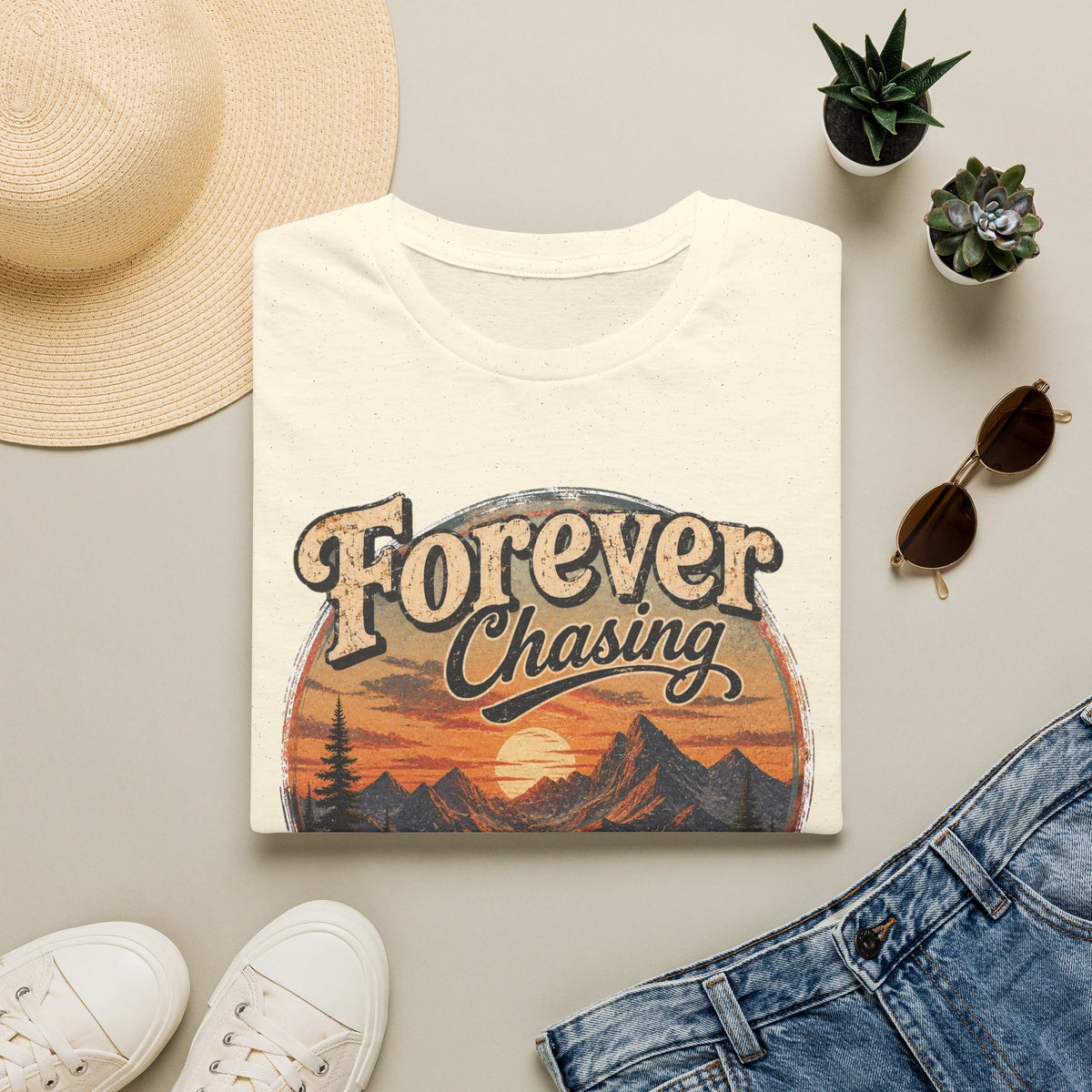 Forever Chasing Sunsets- Mountains