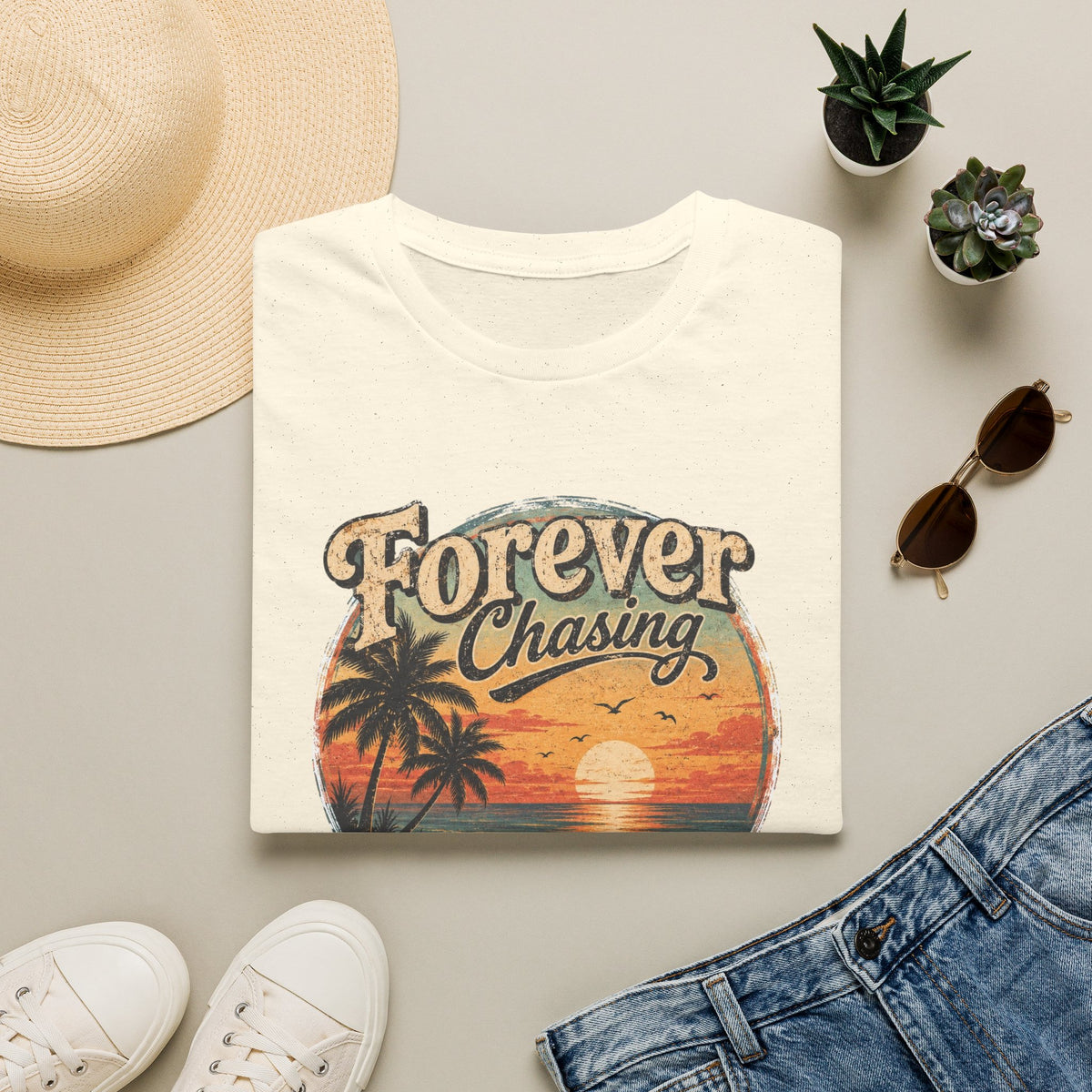 Forever Chasing Sunsets- Beach