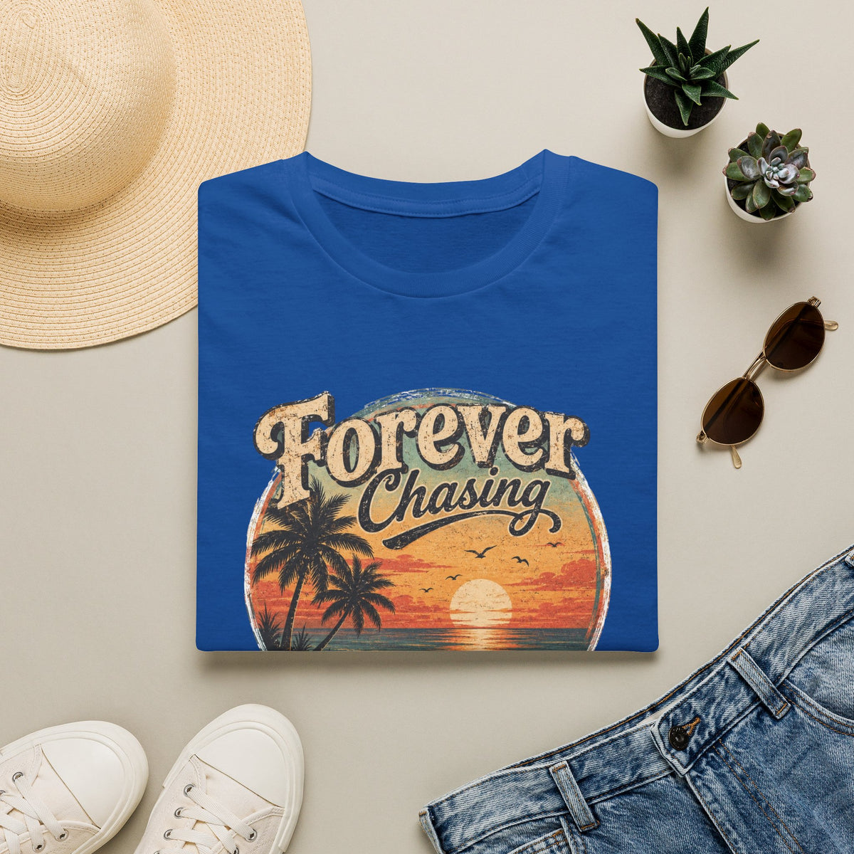 Forever Chasing Sunsets- Beach